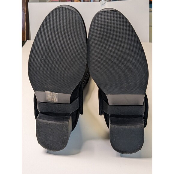 Tory Burch Milburn Convertible Chelsea Knee High Suede Leather Riding Boot Sz 7M - Picture 9 of 16